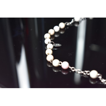 Sky Jewelry Серебряное ожерелье с Кораллом