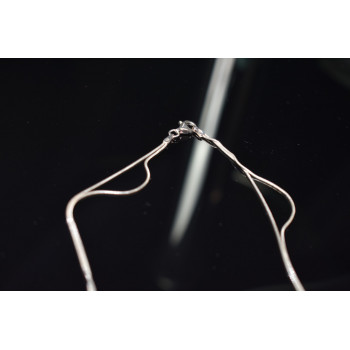 Sky Jewelry Серебряное ожерелье на двух цепочках Italy