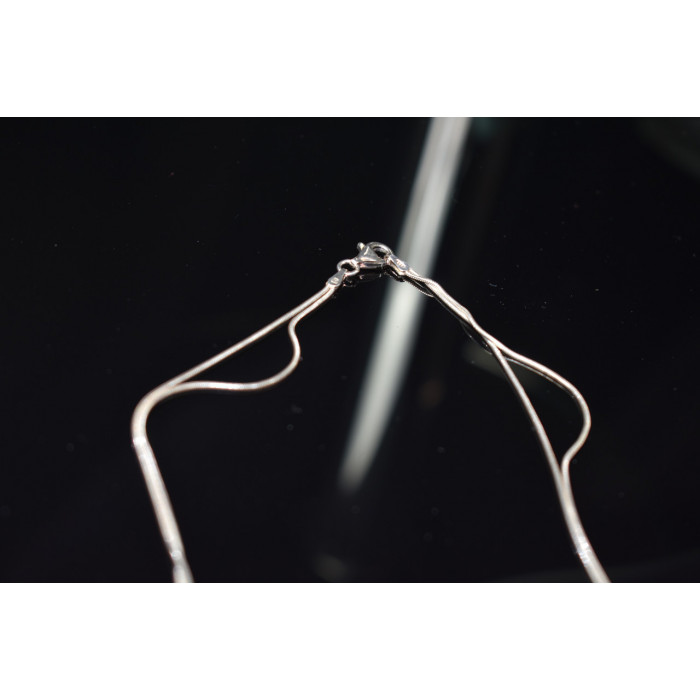 Sky Jewelry Серебряное ожерелье на двух цепочках Italy