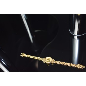 Sky Jewelry Серебряные часы 925 проба в позолоте TECHNIBOND