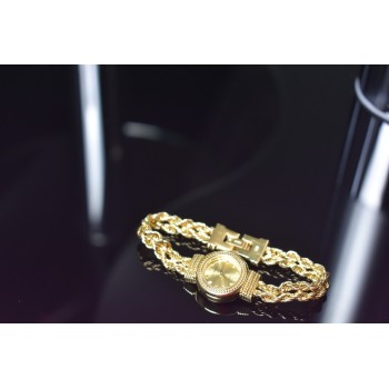 Sky Jewelry Серебряные часы 925 проба в позолоте TECHNIBOND