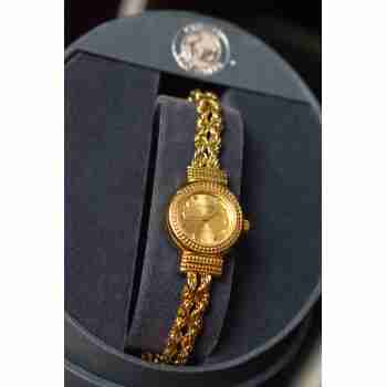 Sky Jewelry Серебряные часы 925 проба в позолоте TECHNIBOND