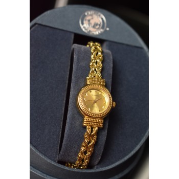 Sky Jewelry Серебряные часы 925 проба в позолоте TECHNIBOND