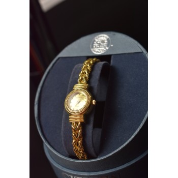 Sky Jewelry Серебряные часы 925 проба в позолоте TECHNIBOND