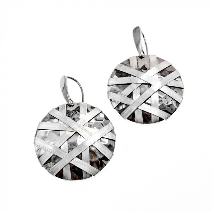 Sky Jewelry Серебряные серьги 925 пробы Italy Milor