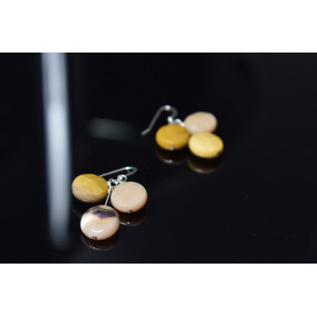 Sky Jewelry Серебряные серьги с Яшмой