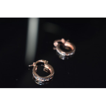 Sky Jewelry Серебряные серьги в позолоте 925 проба