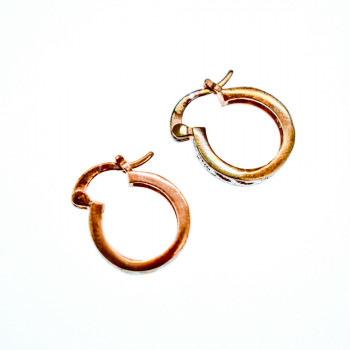 Sky Jewelry Серебряные серьги в позолоте 925 проба