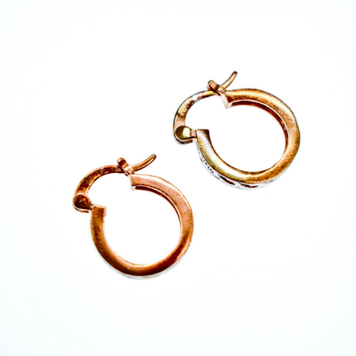 Sky Jewelry Серебряные серьги в позолоте 925 проба