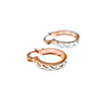 Sky Jewelry Серебряные серьги в позолоте 925 проба