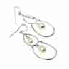 Sky Jewelry Роскошные серебряные серьги с Жемчугом