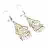 Sky Jewelry Элегантные винтажные серьги 925 проба
