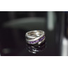 Sky Jewelry Серебряное кольцо 925 пробы с Аметистом