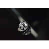 Sky Jewelry Серебряное кольцо 925 пробы с эмалью *Инь и Ян