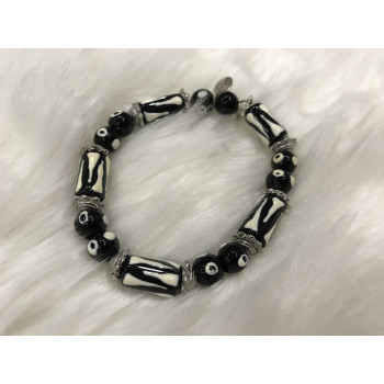 Sky Jewelry Черно-белый браслет