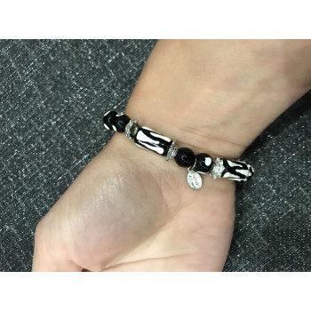 Sky Jewelry Черно-белый браслет