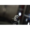Sky Jewelry Серебряное кольцо с Черным Турмалином (Шерл)