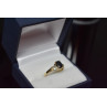 Sky Jewelry Золотое кольцо 10К (417 проба) с камнем Шпинель