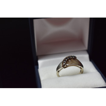 Sky Jewelry Серебряное кольцо 925 проба с Сапфирами