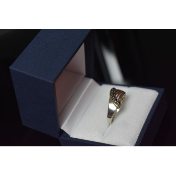 Sky Jewelry Серебряное кольцо 925 проба с Сапфирами