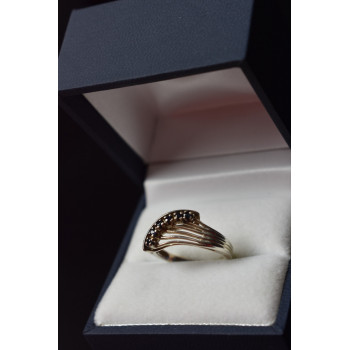 Sky Jewelry Серебряное кольцо 925 проба с Сапфирами