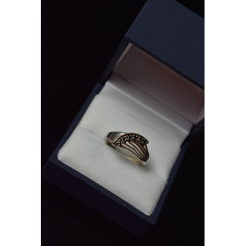 Sky Jewelry Серебряное кольцо 925 проба с Сапфирами