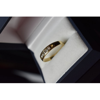 Sky Jewelry Золотое кольцо 14К (585 проба) с бриллиантами