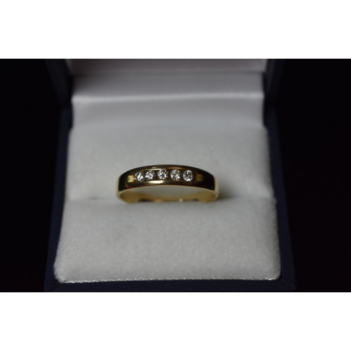 Sky Jewelry Золотое кольцо 14К (585 проба) с бриллиантами