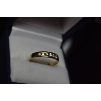 Sky Jewelry Золотое кольцо 14К (585 проба) с бриллиантами