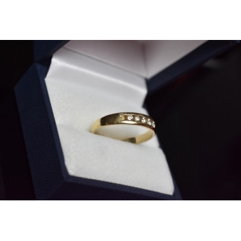 Sky Jewelry Золотое кольцо 14К (585 проба) с бриллиантами