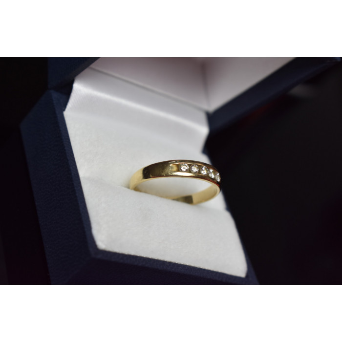 Sky Jewelry Золотое кольцо 14К (585 проба) с бриллиантами