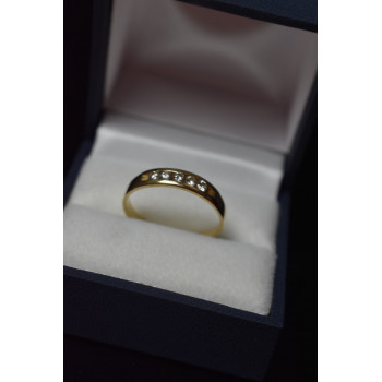 Sky Jewelry Золотое кольцо 14К (585 проба) с бриллиантами