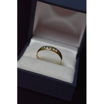 Sky Jewelry Золотое кольцо 14К (585 проба) с бриллиантами