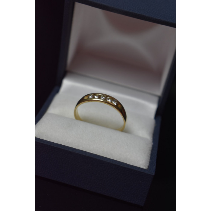 Sky Jewelry Золотое кольцо 14К (585 проба) с бриллиантами