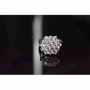 Sky Jewelry Очаровательное Серебряное кольцо 925 пробы с фианитами
