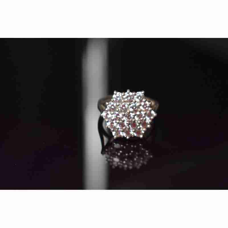 Sky Jewelry Очаровательное Серебряное кольцо 925 пробы с фианитами