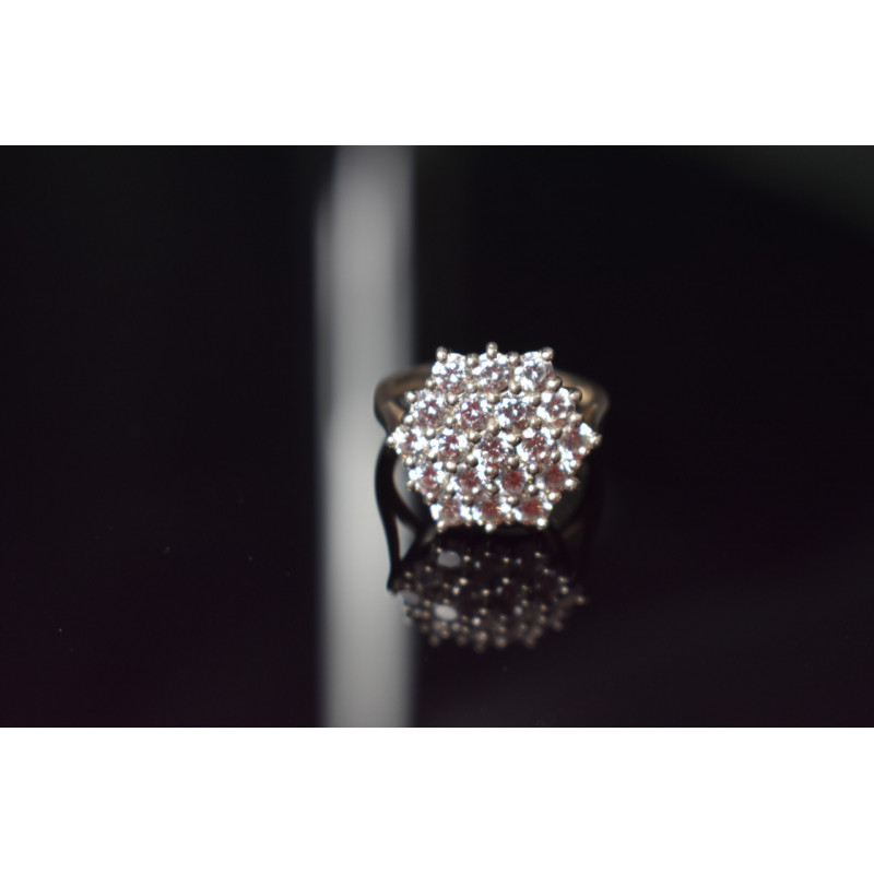 Sky Jewelry Очаровательное Серебряное кольцо 925 пробы с фианитами