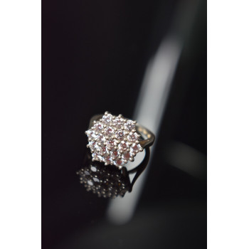 Sky Jewelry Очаровательное Серебряное кольцо 925 пробы с фианитами