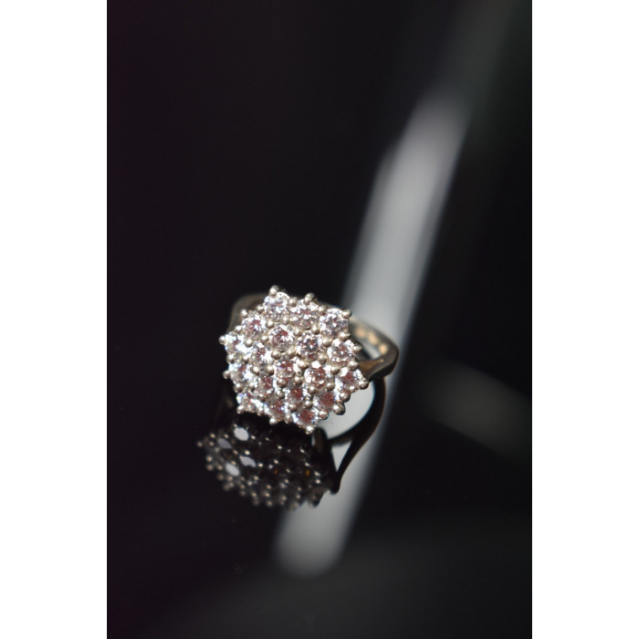 Sky Jewelry Очаровательное Серебряное кольцо 925 пробы с фианитами