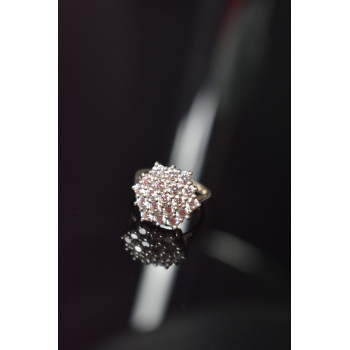 Sky Jewelry Очаровательное Серебряное кольцо 925 пробы с фианитами