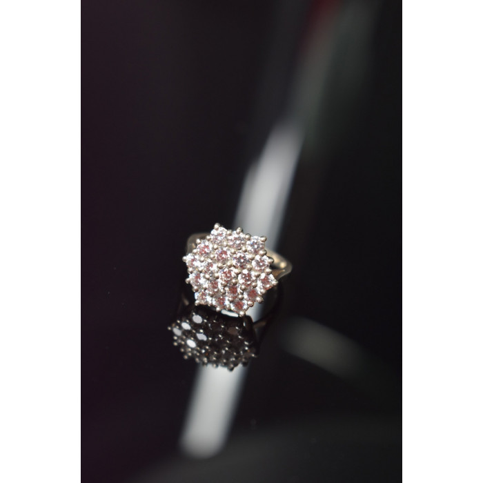 Sky Jewelry Очаровательное Серебряное кольцо 925 пробы с фианитами