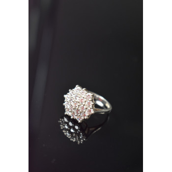 Sky Jewelry Очаровательное Серебряное кольцо 925 пробы с фианитами