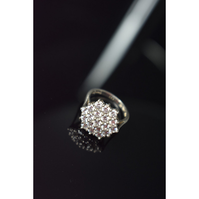 Sky Jewelry Очаровательное Серебряное кольцо 925 пробы с фианитами