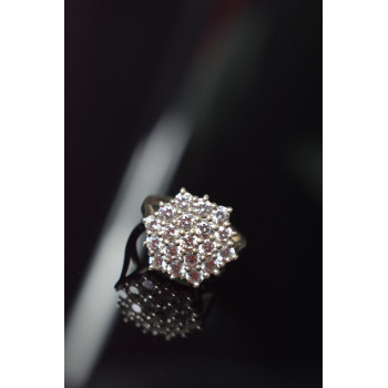 Sky Jewelry Очаровательное Серебряное кольцо 925 пробы с фианитами