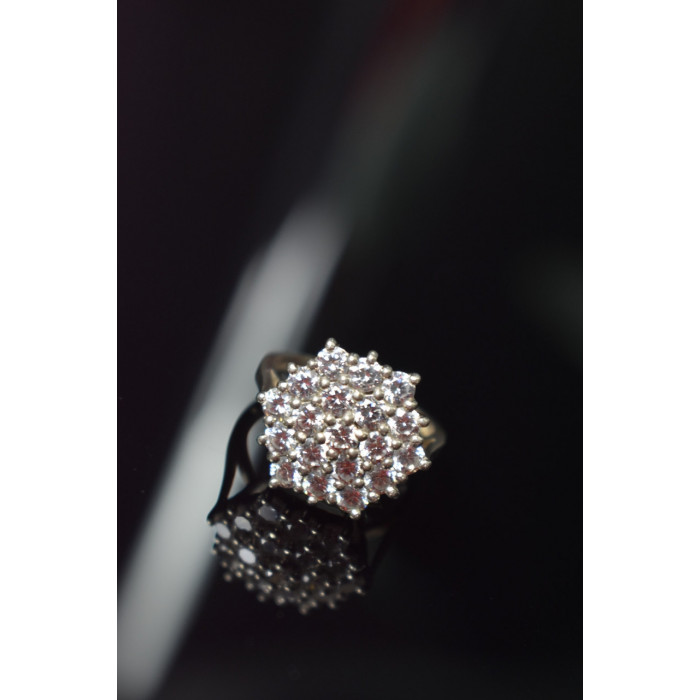 Sky Jewelry Очаровательное Серебряное кольцо 925 пробы с фианитами