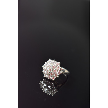 Sky Jewelry Очаровательное Серебряное кольцо 925 пробы с фианитами