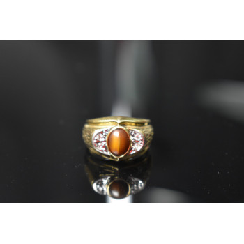 Sky Jewelry Мужское кольцо с камнем *Тигровый Глаз