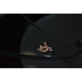 Sky Jewelry Серебряная брошь-кулон с аметистом и фианитом