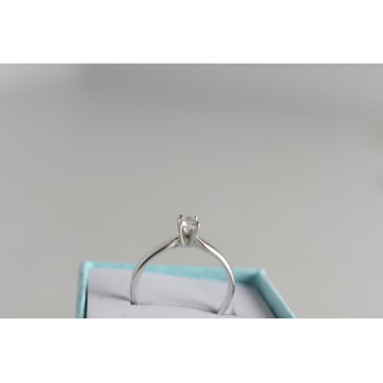 Sky Jewelry Золотое кольцо 14К (585 проба) с бриллиантом