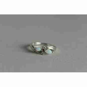Sky Jewelry Серебряное кольцо 925 проба с Опалом